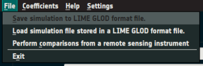 Action menu option to switch to the comparisons page
